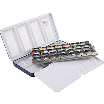 Sada akvarelových barev Rosa 28ks – Classic