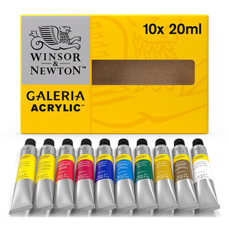 Sada akrylových barev Galeria 10x20ml