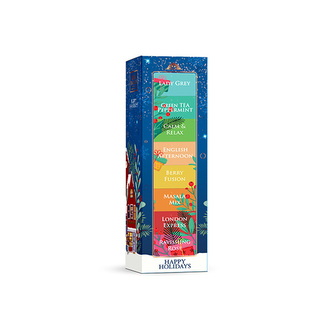 Thurson Holiday Tea Stack, kolekce porcovaných čajů 77,5 g (40 sáčků) Thurson Holiday Tea Stack, kolekce porcovaných čajů 77,5 g (40 sáčků)