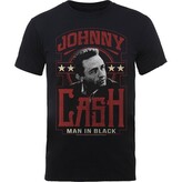 Tričko Johnny Cash - Man in Black, XL
