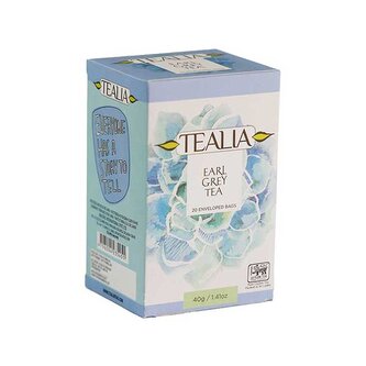 Tealia Earl Grey, černý čaj (20 sáčků)