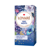 Lovaré 1001 Nights, černý/zelený čaj (24 sáčků)