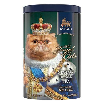 Richard Royal Cats Red Persian, černý čaj (20 pyramid) Richard Royal Cats Red Persian, černý čaj (20 pyramid)