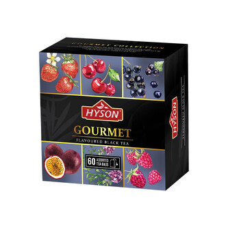 Hyson Gourmet černá kolekce, černý čaj (60 sáčků) Hyson Gourmet černá kolekce, černý čaj (60 sáčků)
