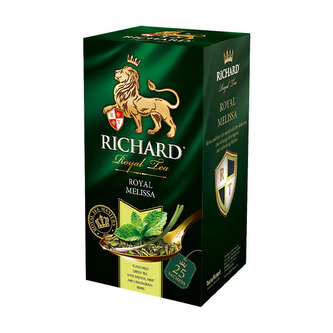 Richard Royal Melissa, zelený čaj (25 sáčků) Richard Royal Melissa, zelený čaj (25 sáčků)