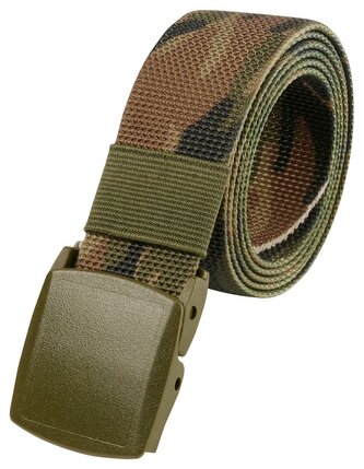Opasek textilní Brandit Belt Fast - woodland, 130