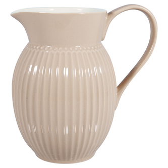 Porcelánový džbán Alice Creamy Fudge velký