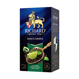 Richard King's Choice, černý čaj (25 sáčků) Richard King's Choice, černý čaj (25 sáčků)