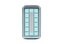 IceBreaker Nordic 4-in-1 Ice Cube Tray POP 2.0, clear water blue