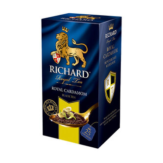 Richard Royal Cardamom, černý čaj (25 sáčků) Richard Royal Cardamom, černý čaj (25 sáčků)