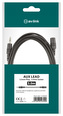 AV:link kabel 1x Jack 3.5mm stereo samec - 1x Jack 3.5mm stereo samice, 3m