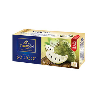 Thurson Soursop černý čaj, černý čaj (25 sáčků) Thurson Soursop černý čaj, černý čaj (25 sáčků)