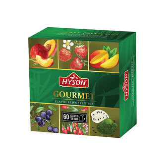 Hyson Gourmet zelená kolekce, zelený čaj (60 sáčků)