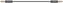 AV:link Precision kabel Jack 3.5mm stereo samec - Jack 3.5mm stereo samec, 0.5m