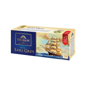 Thurson Earl Grey, černý čaj (25 sáčků) Thurson Earl Grey, černý čaj (25 sáčků)