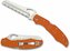 Byrd BY17SOR2 Cara Cara 2 Rescue záchranársky vreckový nôž 10 cm, oranžová, FRN