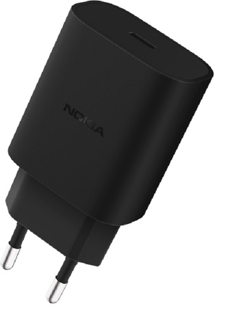 Nokia USB-C 20W Cestovní Nabíječka Black