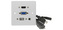 AV:link nástěnná zásuvka HDMI/VGA/USB/Jack 3.5mm