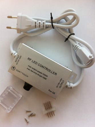 eLite RF ovladač pro LED svítící pásky, AC220V, RGB