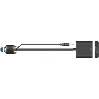 AV:link Adaptér VGA – HDMI
