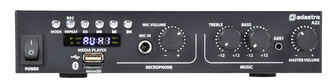 Adastra A22, stereo PA zesilovač MP3/BT/FM
