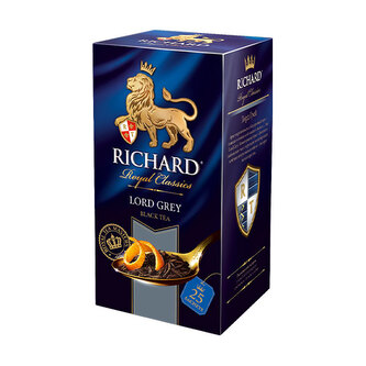 Richard Lord Grey, černý čaj (25 sáčků) Richard Lord Grey, černý čaj (25 sáčků)
