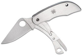 Spyderco C169P ClipiTool Stainless Scissors všestranný vreckový nôž 5,1 cm, nerezová oceľ, nožnice