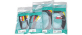 AV:link kabel 3x RCA samec - 3x RCA samec, 1.5m