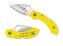 Spyderco C28SYL2 Dragonfly 2 Salt Lightweight Serrated vreckový nôž 5,7 cm, žltá, FRN