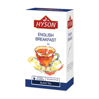 Hyson English Breakfast, černý čaj (20 sáčků) Hyson English Breakfast, černý čaj (20 sáčků)