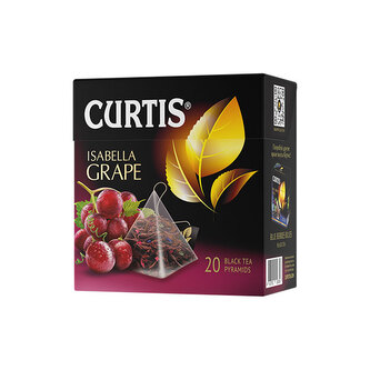 Curtis Isabella Grape, černý čaj (20 sáčků) Curtis Isabella Grape, černý čaj (20 sáčků)