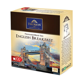 Thurson English Breakfast, černý čaj (100 sáčků) Thurson English Breakfast, černý čaj (100 sáčků)