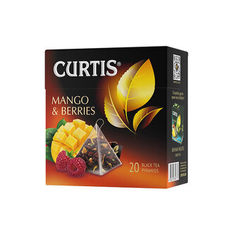 Curtis Mango & Berries, černý čaj (18 sáčků) Curtis Mango & Berries, černý čaj (18 sáčků)