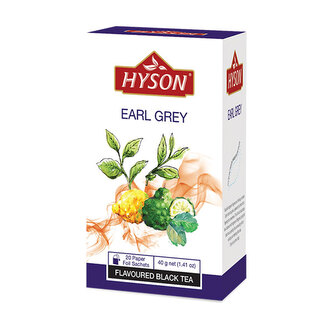 Hyson Earl Grey, černý čaj (20 sáčků) Hyson Earl Grey, černý čaj (20 sáčků)