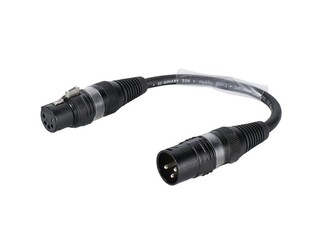 Sommer cable adaptér 3-pin XLR(M) / 5-pin XLR(F)