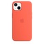 MN643ZE/A Apple Silikonový Kryt vč. Magsafe pro iPhone 13 Nectarine