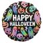 Balon foliowy Pastel Halloween Holographic 43cm