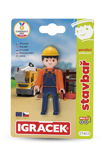 Igráček MultiGO Stavbař - figurka Igráček MultiGO Stavbař - figurka