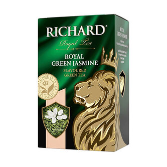 Richard Royal Green Jasmine, zelený čaj (90g) DMT 7/2024 Richard Royal Green Jasmine, zelený čaj (90g) DMT 7/2024