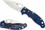 Spyderco C101PBL2 Manix 2 Lightweight vreckový nôž 8,6 cm, transparentná modrá, FRN