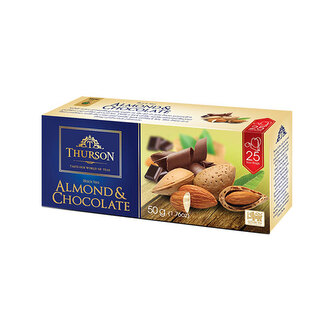 Thurson Almond & Chocolate, černý čaj (25 sáčků) Thurson Almond & Chocolate, černý čaj (25 sáčků)