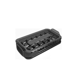 IceBreaker Nordic 4-in-1 Ice Cube Tray POP 2.0, clear black