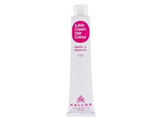 Kallos Cosmetics KJMN Barva na vlasy Cream Hair Colour Keratin & Argan Oil 100 ml 8.43I Intense Coral Red pro ženy