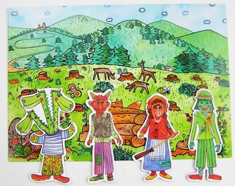 MARIONETINO Drak a strašidla pohádka k divadlu MARIONETINO Drak a strašidla pohádka k divadlu