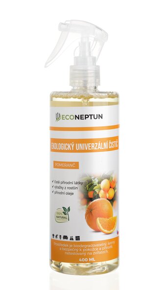 Ekologický univerzální čistič pomeranč 400 ml
