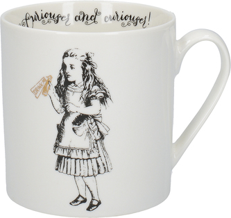 Porcelánový hrnek Alice In Wonderland