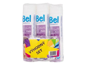 Bel Extrasoft odličovací tamponky 3 x 70 ks + vatové tyčinky 160 ks