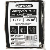 Zakrývací fólie 4x5m LDPE - 200MY
