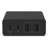 Belkin BoostCharge PRO 4portová GaN nabíjecí stanice (108W) s Power Delivery, černá