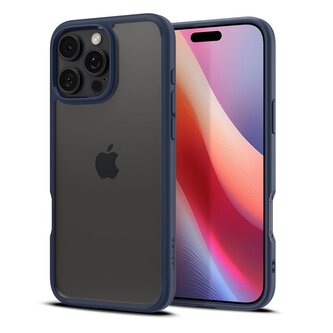 Spigen Ultra Hybrid, navy blue - iPhone 6.3" 2024